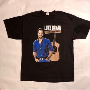 Luke Bryan Concert T Shirt 2014